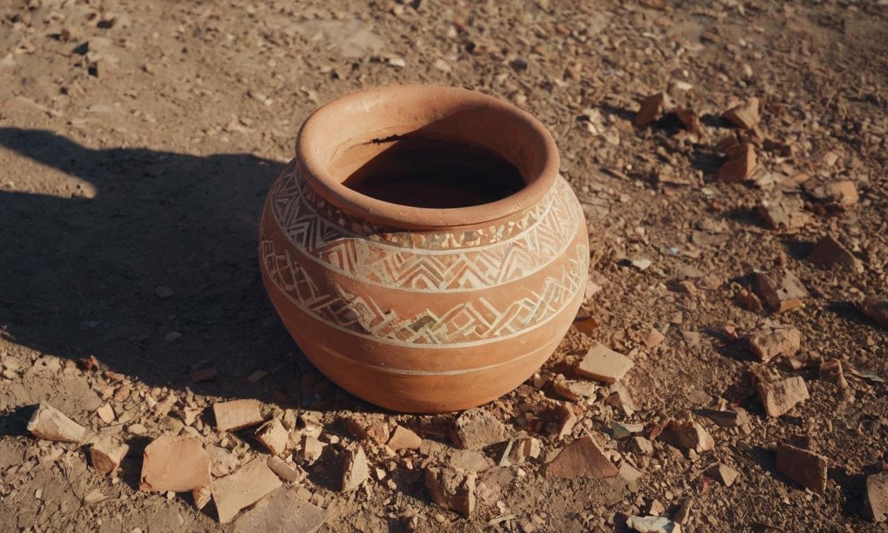 Dlaczego nie można ponownie połączyć ze sobą części rozbitego glinianego dzbana