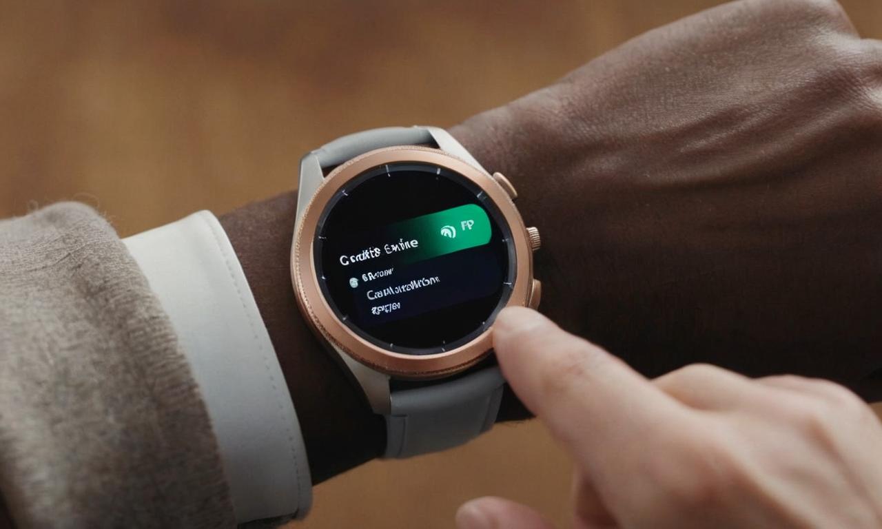 Galaxy Watch 4 Google Pay