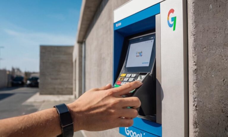 Google Pay Wypłata z Bankomatu