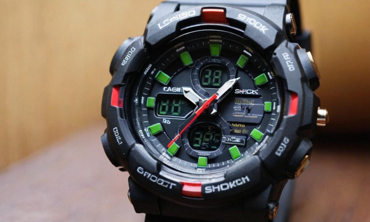 Jak ustawić godzinę w zegarku Casio G-Shock GA-100