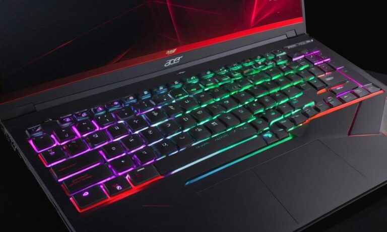 Jak zmienić kolor podświetlenia klawiatury w laptopie Acer Nitro 5