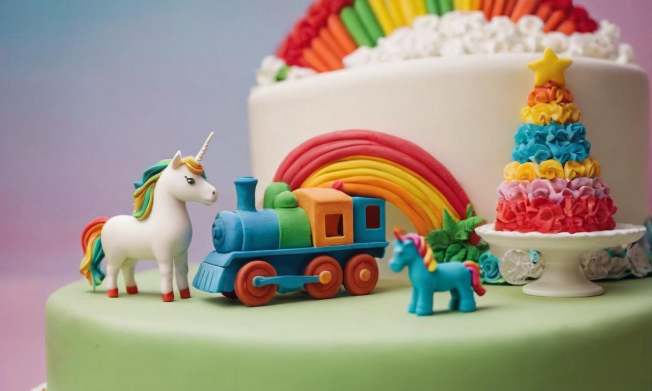 Jak zrobić ozdoby na tort z masy cukrowej dla dzieci