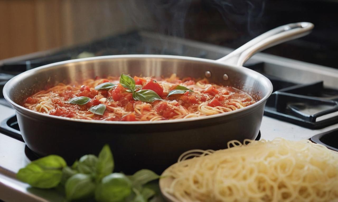 Jak zrobić sos do spaghetti z koncentratu pomidorowego bez mięsa