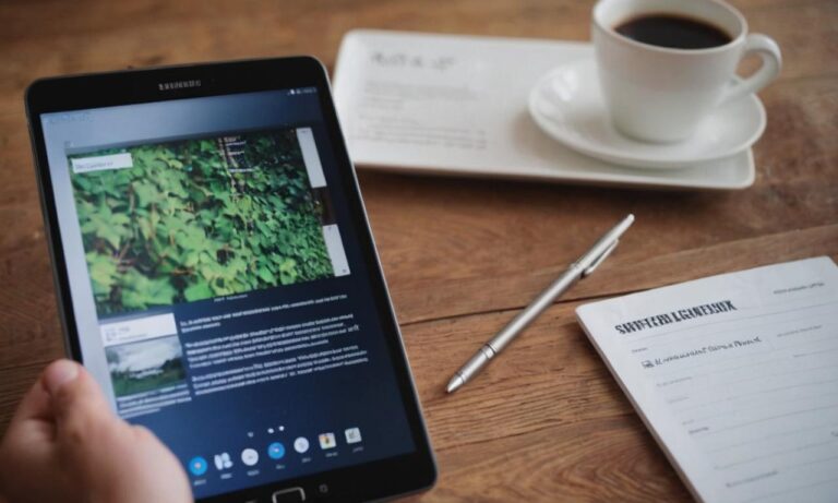 Jak zrobić zrzut ekranu na tablecie Samsung Galaxy Tab A7