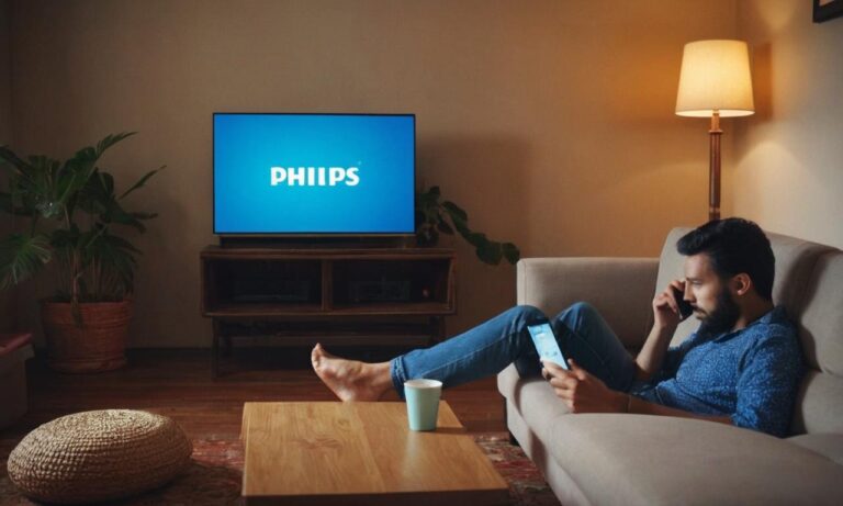 Telewizor Philips nie łączy się z WiFi